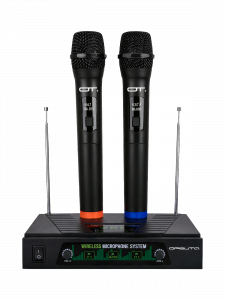 Микрофон караоке беспроводной набор 2шт Орбита OT-ERM12